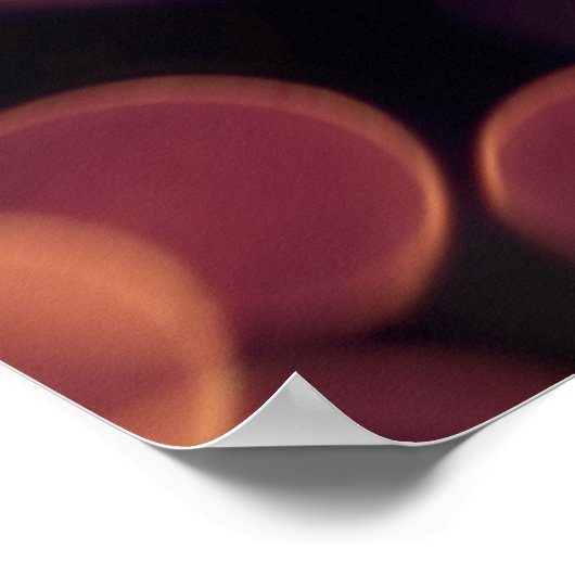 抽象芸術ライト:テクスチャシンプルバックグラウンド ポスター (角)