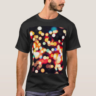 抽象芸術ライト:テクスチャシンプルバックグラウンド Tシャツ