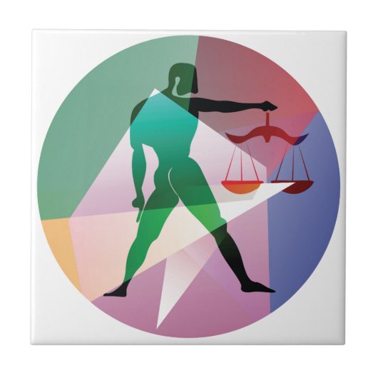 抽象芸術ライブラリ タイル (正面)