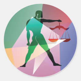 抽象芸術ライブラリ ラウンドシール