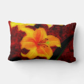 抽象芸術ライリースローPIlow ランバークッション (裏面)