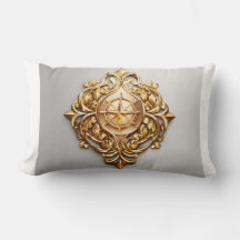 抽象芸術ラインアートウィングロゴfor Pillow