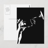 抽象芸術ラッパ葉書 ポストカード (正面/裏面)