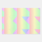 抽象芸術ラッピング紙シート ラッピングペーパーシート (正面)