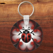 抽象芸術ラディバグアートデザイン、 キーホルダー (裏面)