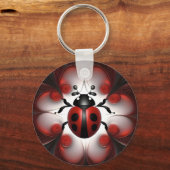 抽象芸術ラディバグアートデザイン、 キーホルダー (正面)