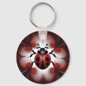 抽象芸術ラディバグアートデザイン、 キーホルダー (裏面)