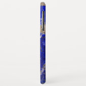 抽象芸術ラピスラズリブルーグラナイト Case-Mate iPhoneケース (裏面/左)