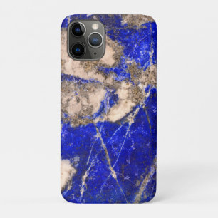 抽象芸術ラピスラズリブルーグラナイト iPhone 11 PROケース