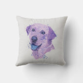 抽象芸術ラブラドール芸術 クッション (裏面)