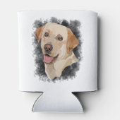 抽象芸術ラブラドール芸術 缶クーラー (裏面)