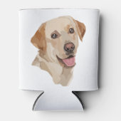 抽象芸術ラブラドール芸術 缶クーラー (正面)