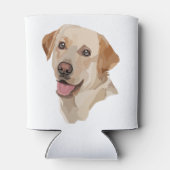 抽象芸術ラブラドール芸術 缶クーラー (裏面)