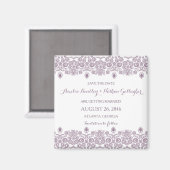 抽象芸術ラベ縁どンダー日付磁石の保存 マグネット (正面/裏面)