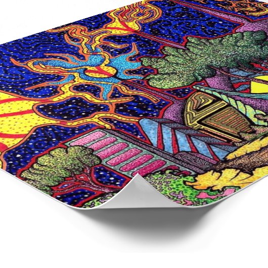 抽象芸術ラボ ポスター (角)