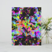 抽象芸術ランダム絵を描雑色分解紙 (スタンド正面)