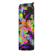 抽象芸術ランダム絵を描雑色爆発 タンブラー (回転左)