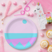 抽象芸術ランドスケープグラフィックアート紙プレート ペーパープレート (パーティー)