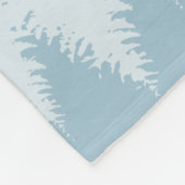 抽象芸術ランドスケープゴールデンウィンターサンセットサンライズ フリースブランケット (角)