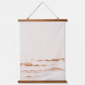 抽象芸術ランドスケープ 吊り下げ型タペストリー (正面)