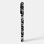 抽象芸術リップル iPhoneケース (左側面)