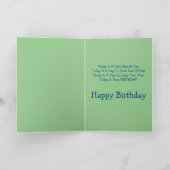 抽象芸術リトルデイジー園 サンキューカード (内部)