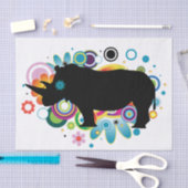 抽象芸術リノティッシュペーパー 薄葉紙 (クラフト)