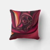 抽象芸術リボンと胸枕 クッション (裏面)