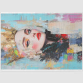 抽象芸術リーガルクイーンデクページ 薄葉紙 (正面)