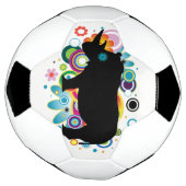 抽象芸術リーノサッカーボール サッカーボール (回転)
