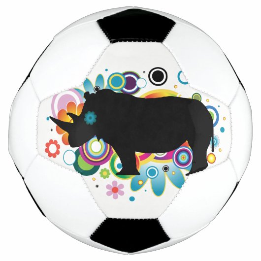 抽象芸術リーノサッカーボール サッカーボール (正面)