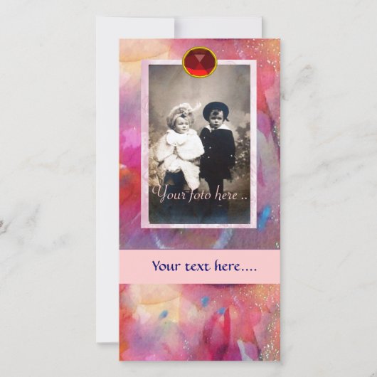 抽象芸術ルビー (正面)