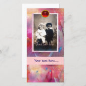 抽象芸術ルビー (正面/裏面)