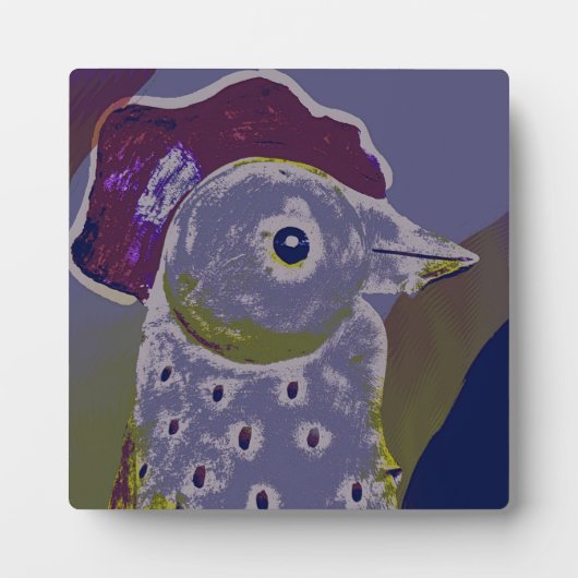 抽象芸術ルースター2 フォトプラーク (正面)