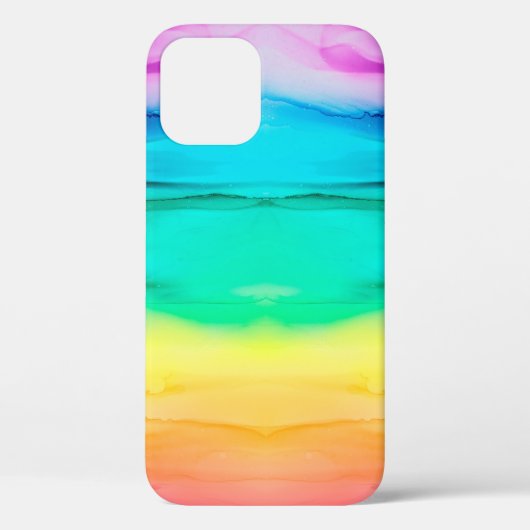 抽象芸術レインボーカラフルの背景、壁紙。M Case-Mate iPhoneケース (裏面)