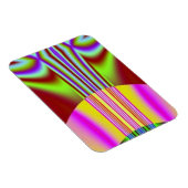 抽象芸術レインボーギター マグネット (右側)