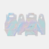 抽象芸術レインボーテクスチャ フェイバーボックス (折り畳みなし)