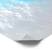 抽象芸術レインボーテクスチャ ポスター (角)