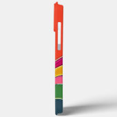 抽象芸術レインボーモダンインスピリシティオレンジ Case-Mate iPhoneケース (裏面 / 左)