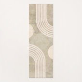 抽象芸術レインボーヨガマット ヨガマット (正面)