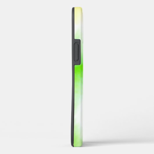 抽象芸術レインボー絞り染めモノグラム&ネームカラフル Case-Mate iPhoneケース (裏面 / 右)