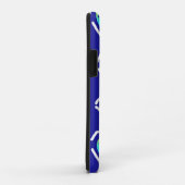 抽象芸術レインボー葉 Case-Mate iPhoneケース (裏面/右)