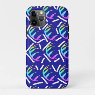 抽象芸術レインボー葉 iPhone 11 PROケース