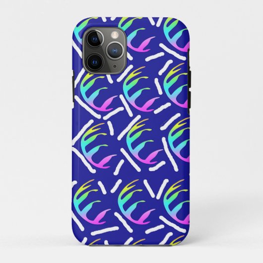 抽象芸術レインボー葉 Case-Mate iPhoneケース (裏面)