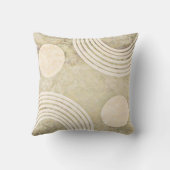 抽象芸術レインボー、ボヘミアン・アート、 クッション (裏面)