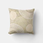 抽象芸術レインボー、ボヘミアン・アート、 クッション (正面)