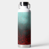 抽象芸術レッドボックス – Thor ウォーターボトル (正面)
