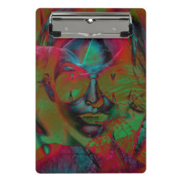 抽象芸術レディーミニクリップボード ミニクリップボード