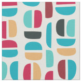 抽象芸術レトロパターン ファブリック (クローズアップ)