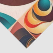 抽象芸術レトロモダンスクエアコレクション 薄葉紙 (詳細)